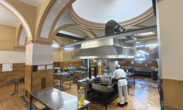 La cocina del Hospital Nuestra Señora de Gracia recupera su actividad