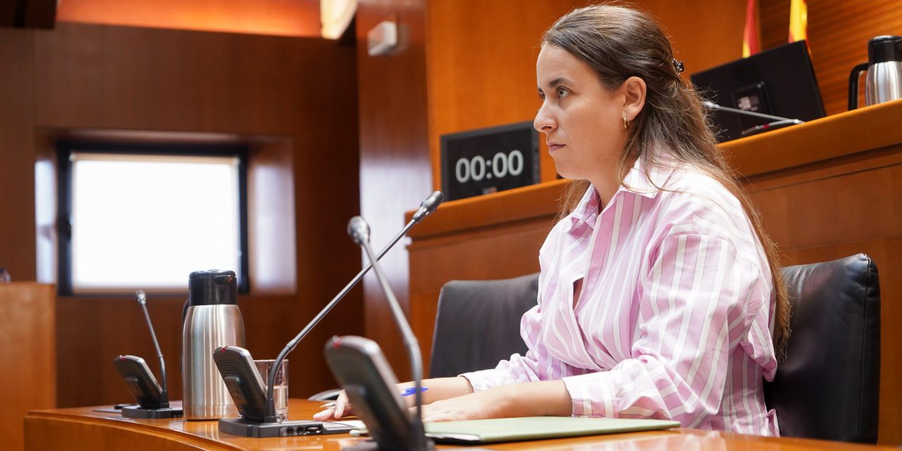 María Nogueras defiende en las Cortes un modelo turístico competitivo y arraigado en el territorio aragonés
