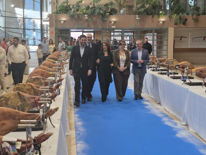 Nolasco y Simón destacan el papel del Jamón y la Paleta de Teruel como motor territorial en sus Premios de Calidad