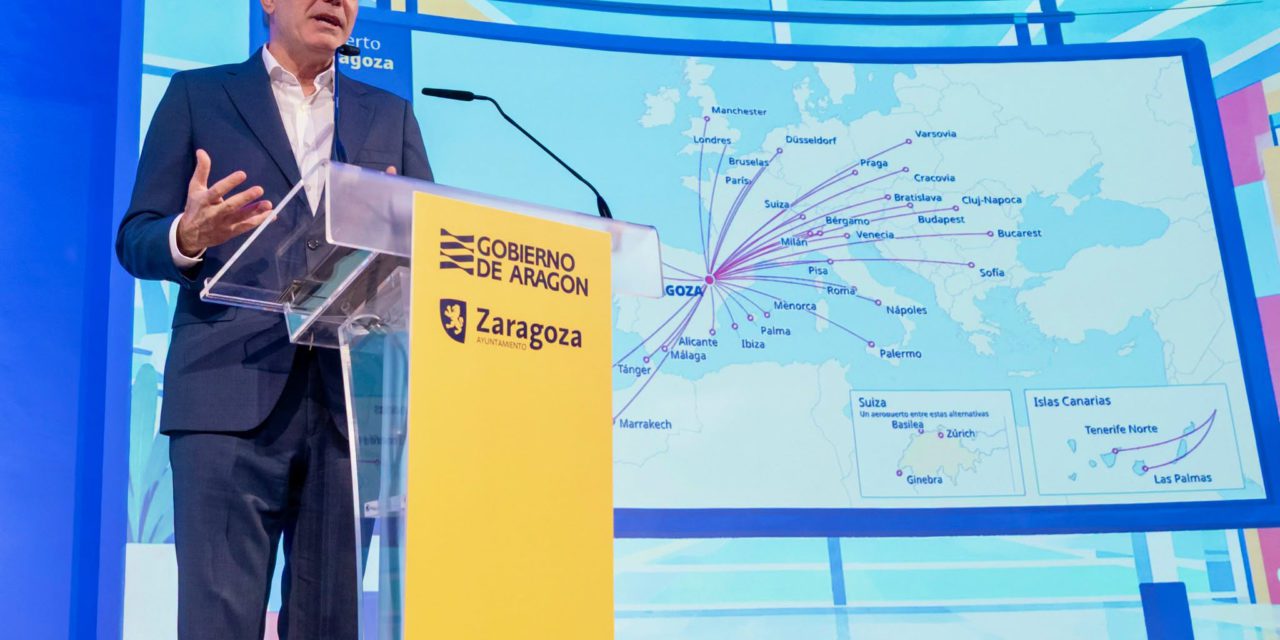 El Gobierno de Aragón y el Ayuntamiento impulsan 31 rutas a 15 países desde el Aeropuerto de Zaragoza