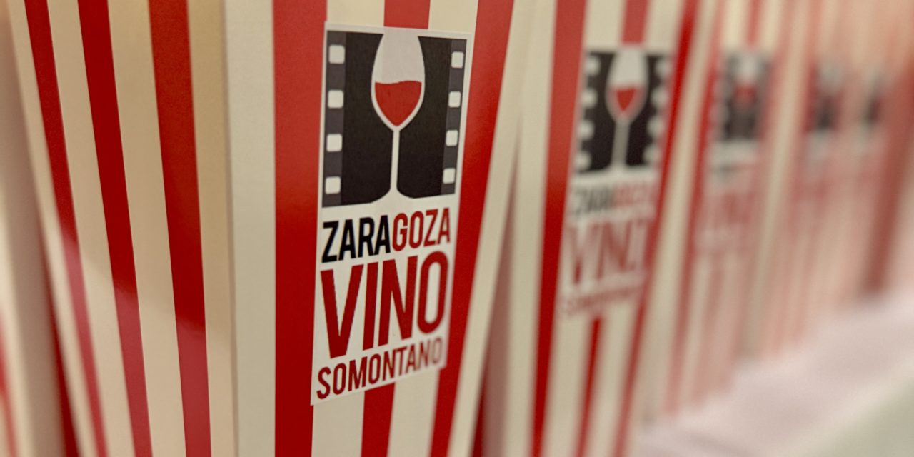 ZaraGOZA VINO SOMONTANO comienza su culo con lleno total en el maridaje Cine y vino