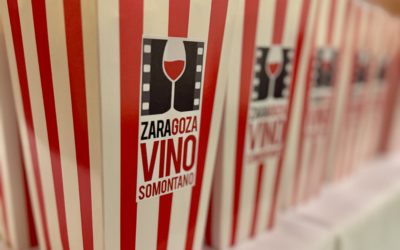 ZaraGOZA VINO SOMONTANO comienza su ciclo con lleno total en el maridaje Cine y vino