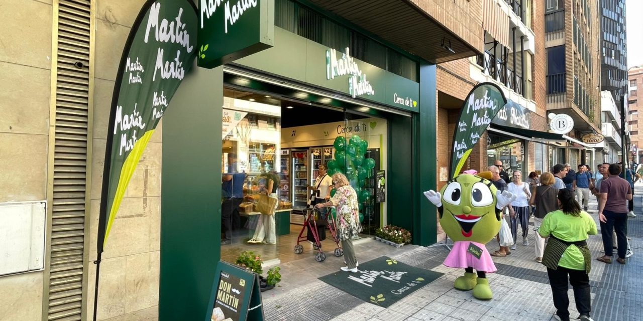 Martín Martín inaugura una nueva tienda en el número 42 de la calle César Augusto de Zaragoza y alcanza los 86 establecimientos