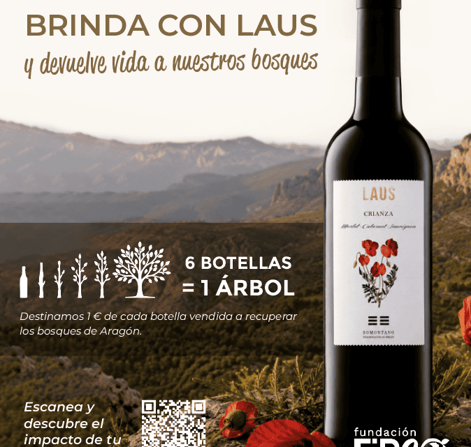 LAUS pone en marcha ‘LAUS por nuestros bosques’ para contribuir a la recuperación del entorno afectado por el incendio originado en Las Peñas de Riglos