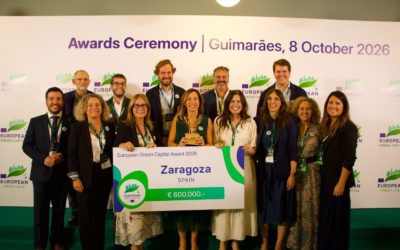 Zaragoza se convierte en Capital Verde Europea 2028, el mayor reconocimiento europeo a las políticas ambientales de una ciudad