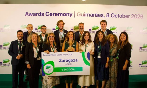 Zaragoza se convierte en Capital Verde Europea 2028, el mayor reconocimiento europeo a las políticas ambientales de una ciudad